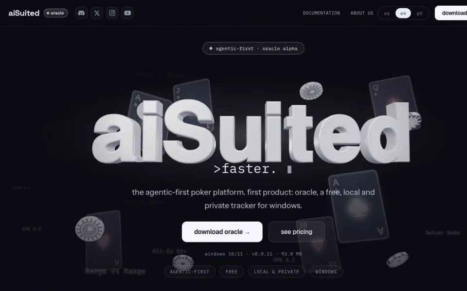 aiSuited landing page
